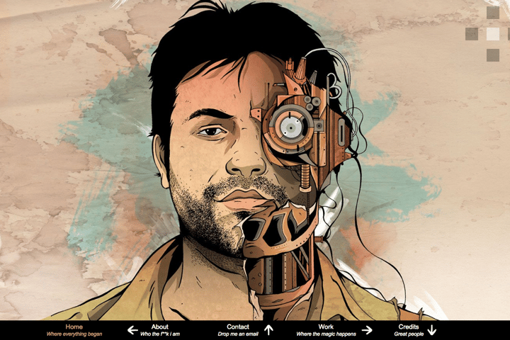 Francesco Mugnai website preview